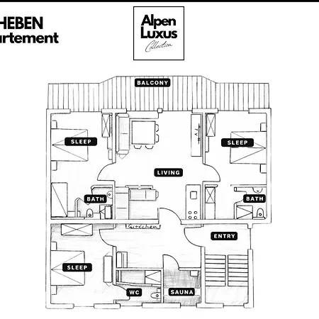 Апартаменты Hocheben - Alpenluxus Collection